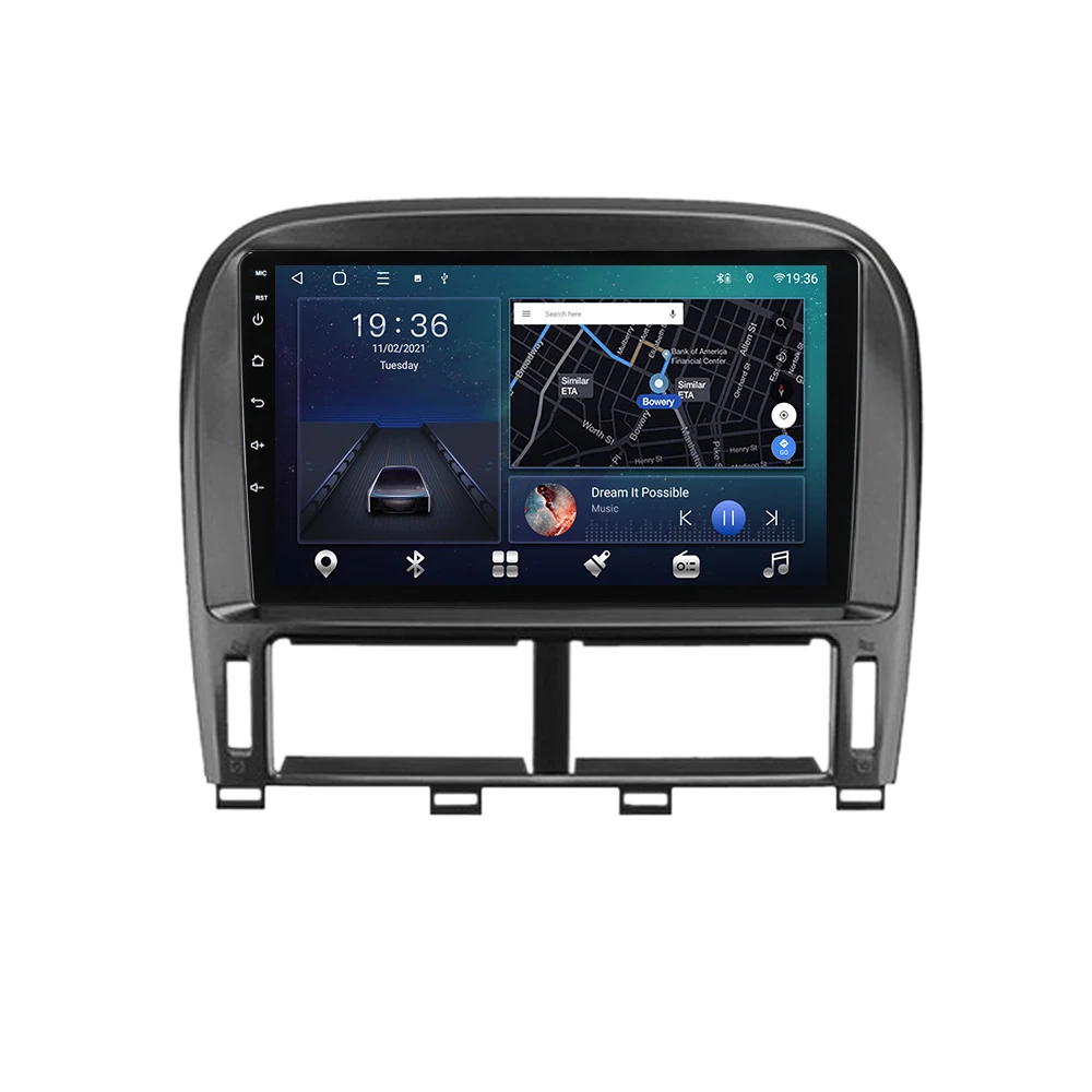 Для Lexus LS430 2000 2002 2003 2004 2005 2006 автомобильное радио GPS-навигация стерео Мультимедийный DVD-плеер