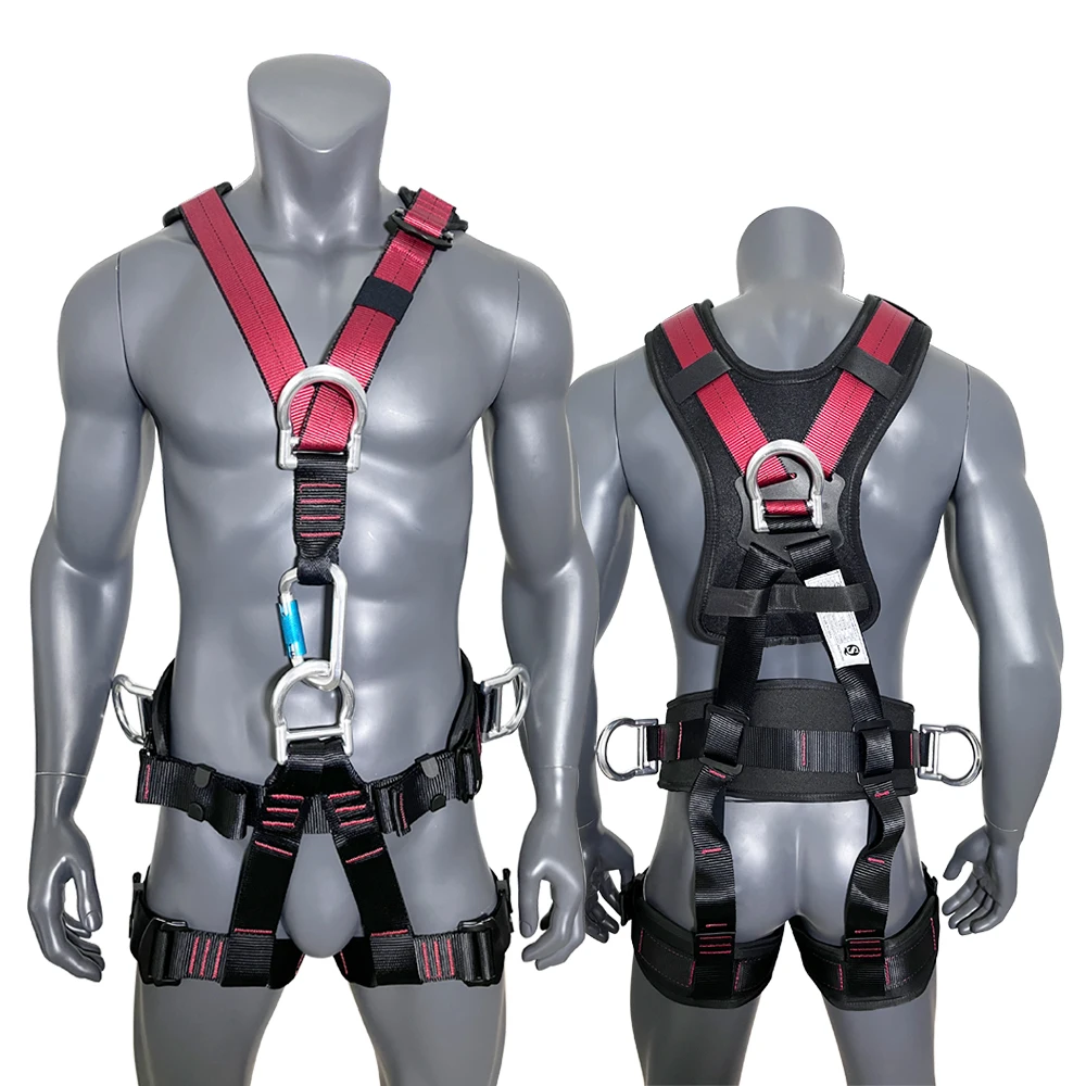 Solid Safety Belt With Adjustable Lanyard And Updated Waist Pad Work Place Safety Belt Made In Korea