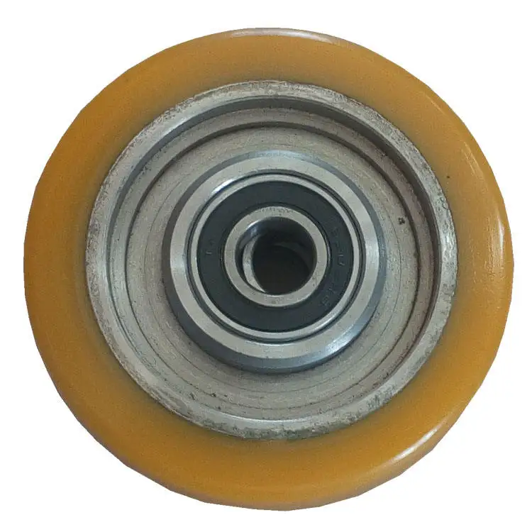 Factory price  100x40-15 mm Part No.  0039903519   LINDE Wear-resistant Polyurethane  Forklift  Stability wheel