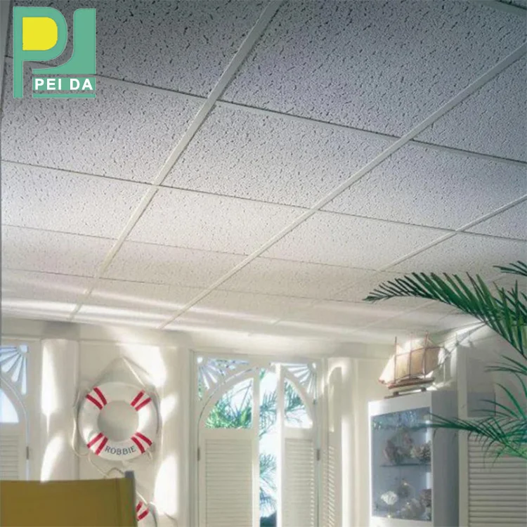 Commercial Use False Ceiling Designs Interior Mineral Fiber Acoustic Ceiling Low Prices