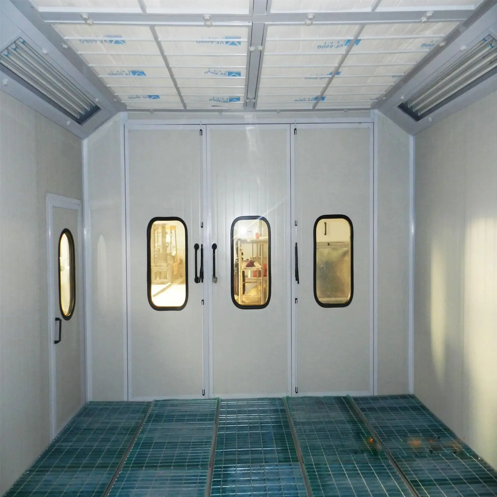 Garage Equipments Auto Body Spray Booth Full Downdraft Car Paint Spray Booths Design