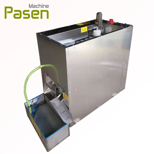 Automatic hen egg shell removing machine / boiled chicken egg sheller machine with breaking function