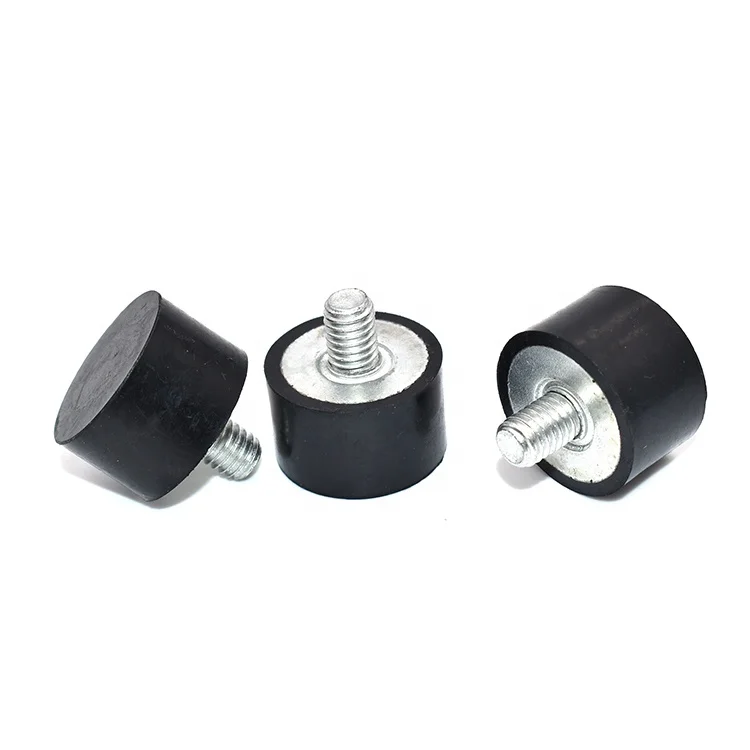 SWKS Custom Molded Cylindrical Anti-vibration Mount Rubber Buffers