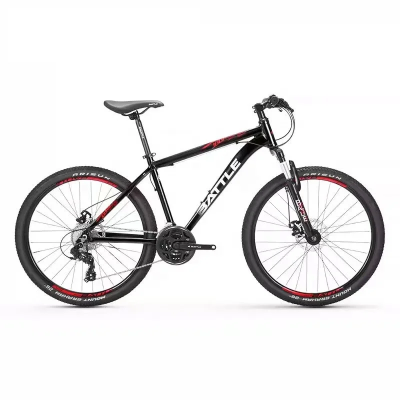 Custom 27 Inch Aluminum Alloy Sports Electric Mountain Bike Full Shockingproof Frame