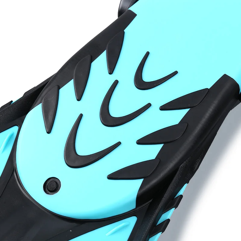 Low price high selling diving swimming equipment silicone short fins can be automatically adjusted for adult men and women