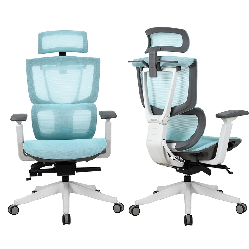 Comfortable Office Furniture 4D Armrest Donati Orange Color Full Mesh Ergonomic Office Chair