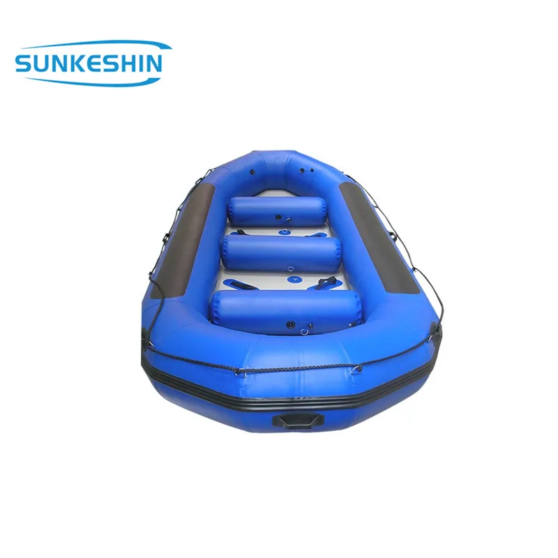 Outdoor PVC Lakes Rivers Whitewater Rafting Raft Inflatable Boat With Customized Logo
