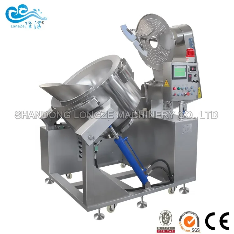 
Big capacity automatic industrial caramel flavored gas / electric popcorn machine commercial popcorn making machine 