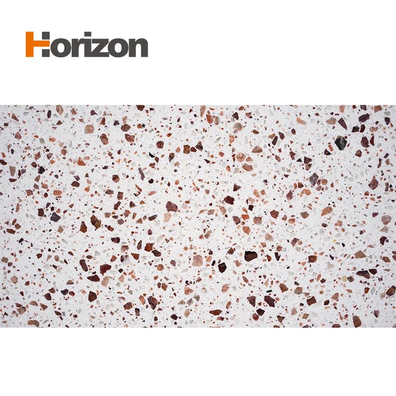 Horizon Quartz Stone Calacatta White Grey Veins Natural Marble Look Artificial Stone Slabs Wholesale Kitchen Countertops