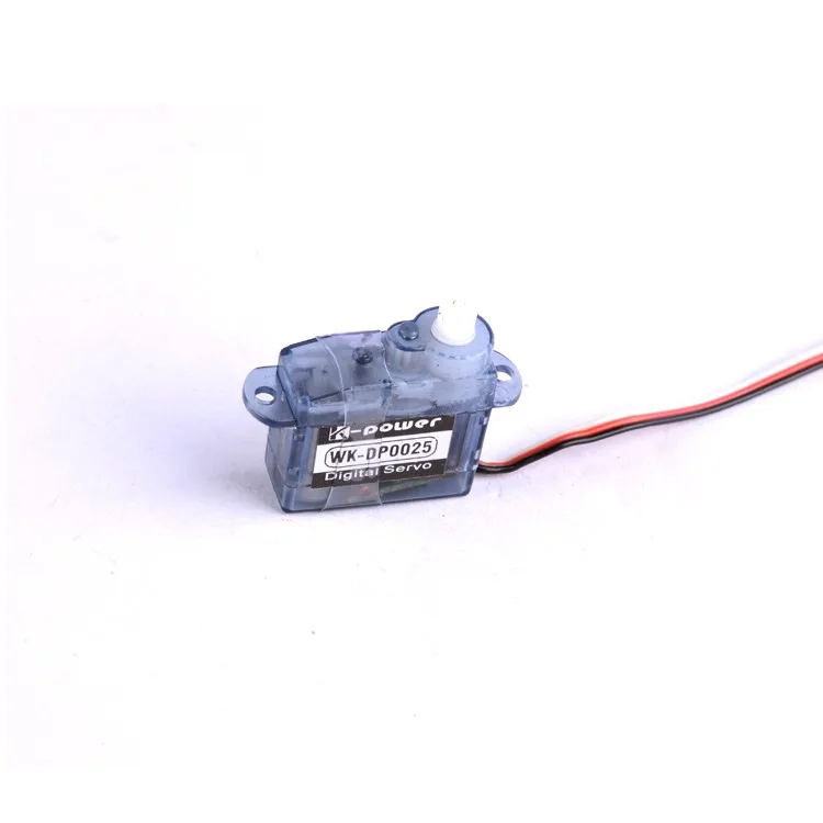 Kpower DP0025 Plastic Gear 2.5g Coreless Digital Mini Servo Motor For RC Small 3D F3P Indoor Airplane