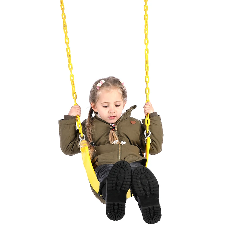 outdoor /playground/garden EVA belt swing children hanging swing set