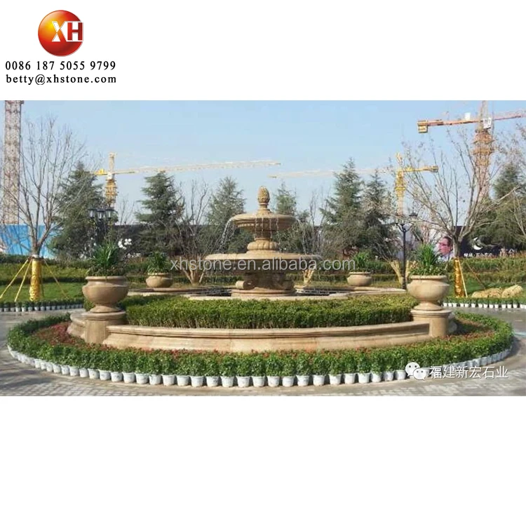 large stone fountain 28