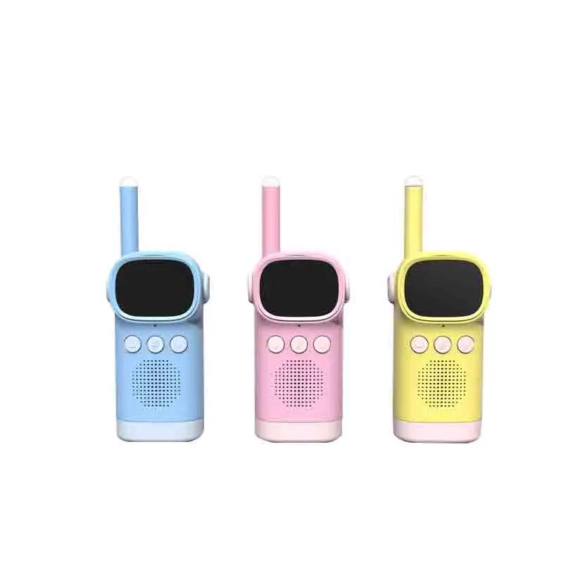 new model pink cheap boys radios 2 phones pink kids walkie talkies