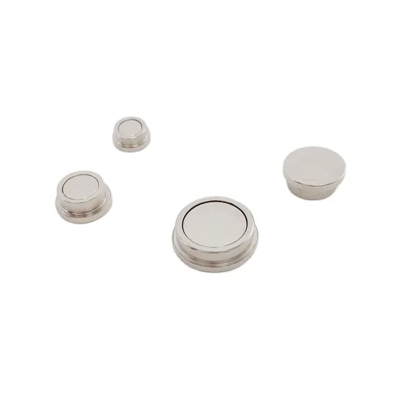 Manufacturer-owned Magnetic magnetic buckle round salvage magnetic countersunk snap