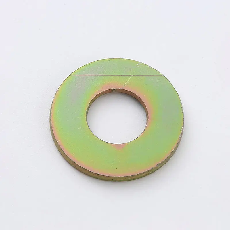 Different diameter and thickness precision iron galvanized adjust flat washer shims