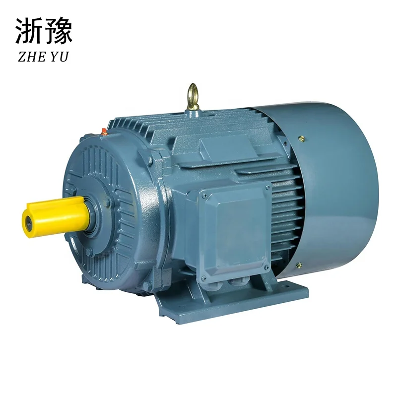 three phase AC motor 0.75kw1.1kw1.5kw2.2kw asynchronous YE2 IE2 engine 400V/440V