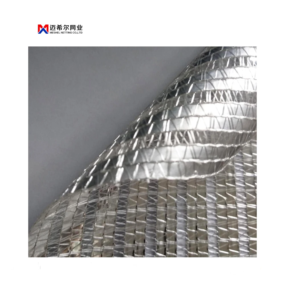 Shade Cloth Sunblock Aluminum Foil Shading Net, UV Protection Silver Shade Cloth, for Greenhouse Flower Plant Cover
