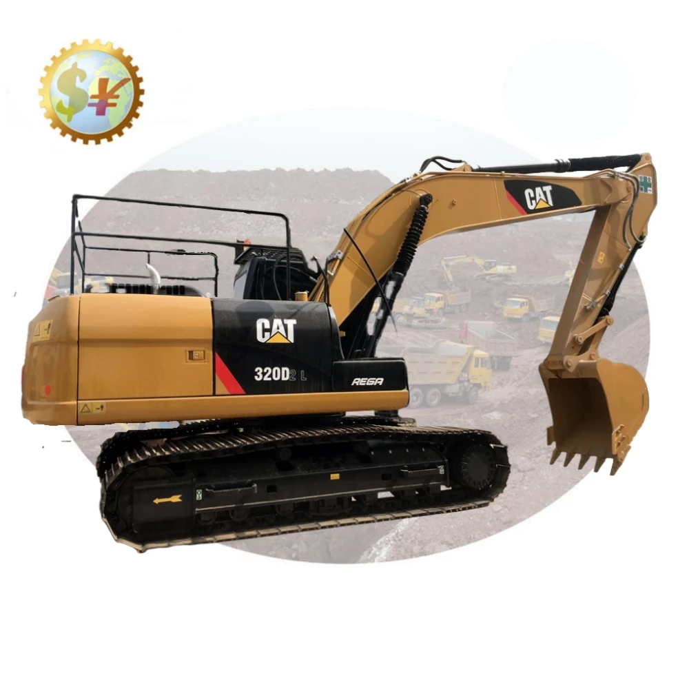 Hydraulic Crawler Used CAT 320D2 Excavator in High Quality Heavy 20 ton Caterpillar Cat 318 320d 320d2 320D2 320D2 320D2 Digger