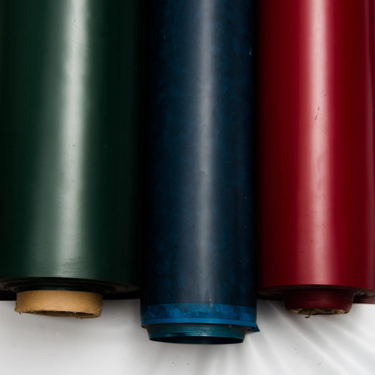 Factory direct sales Eco-friendly Customizable Colored printing super clear transparent pvc soft film roll