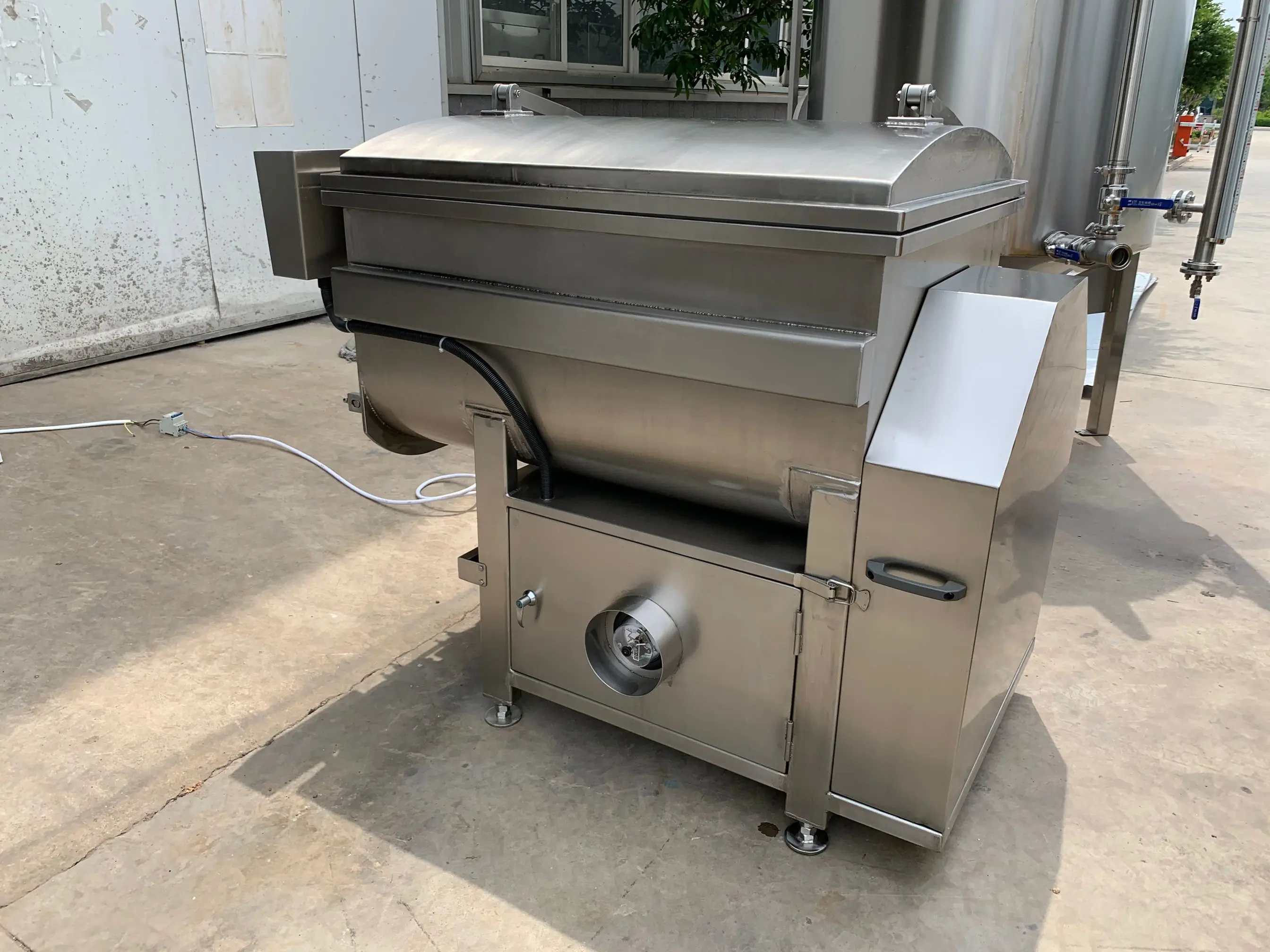  Stainless steel 304 vacuum meat production mixing