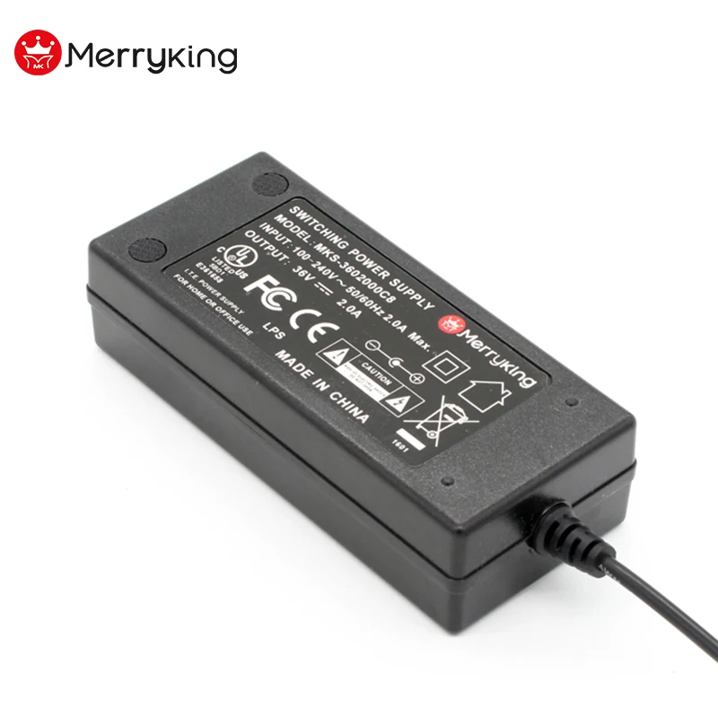Desktop adapter C6 C8 C14 12V 3A 26W AC 100-24v CCTV power supply for Camera fan computer with UL,FCC,PSE,CE, S-Mark, TUV GS