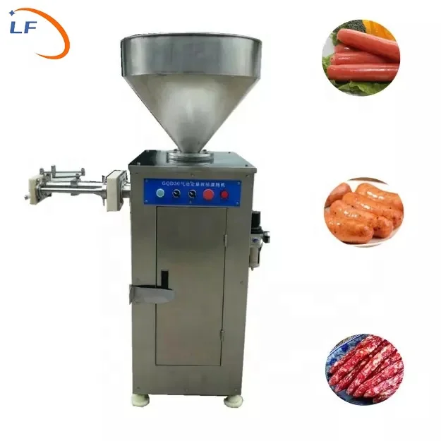 Sausage Production Line Make Equipment Industrial Embutidora De Salchichas Chorizo Machine Automatic Price