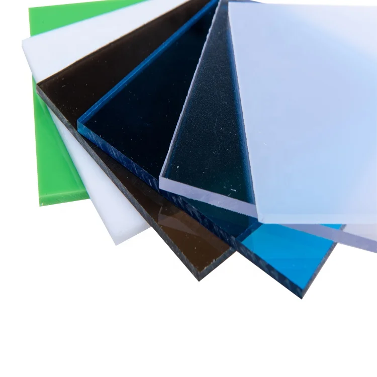 Light weight 5mm clear pc polycarbonate solid sheet carport suppliers