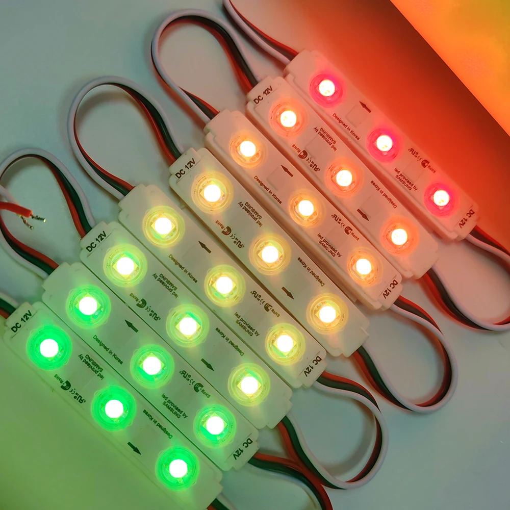 0 72 Вт 12 В Светодиодный модуль RGB Smart Control светодиодные модули используемые для 3D рекламы стальные буквы