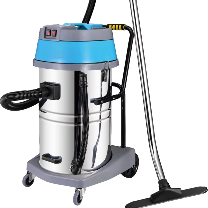 Большой мощный тяжелый промышленный пылесос 70L