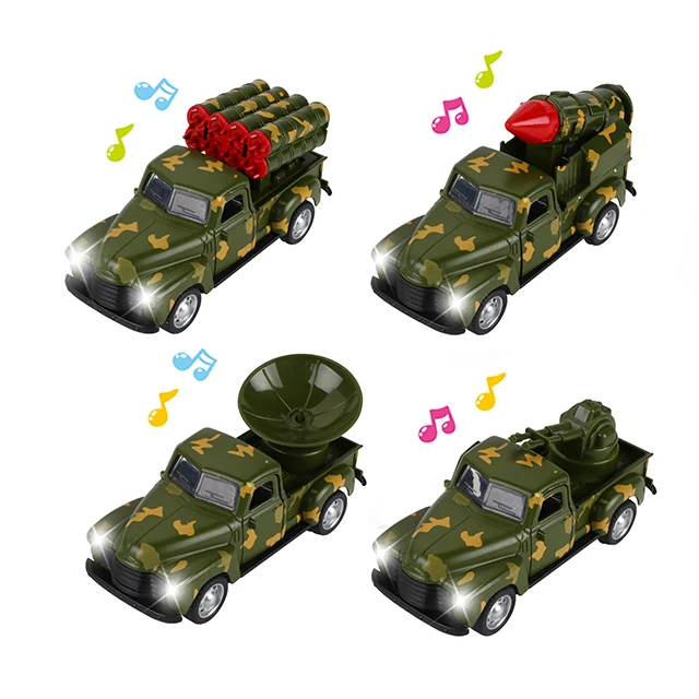 Детский игрушечный военный автомобиль