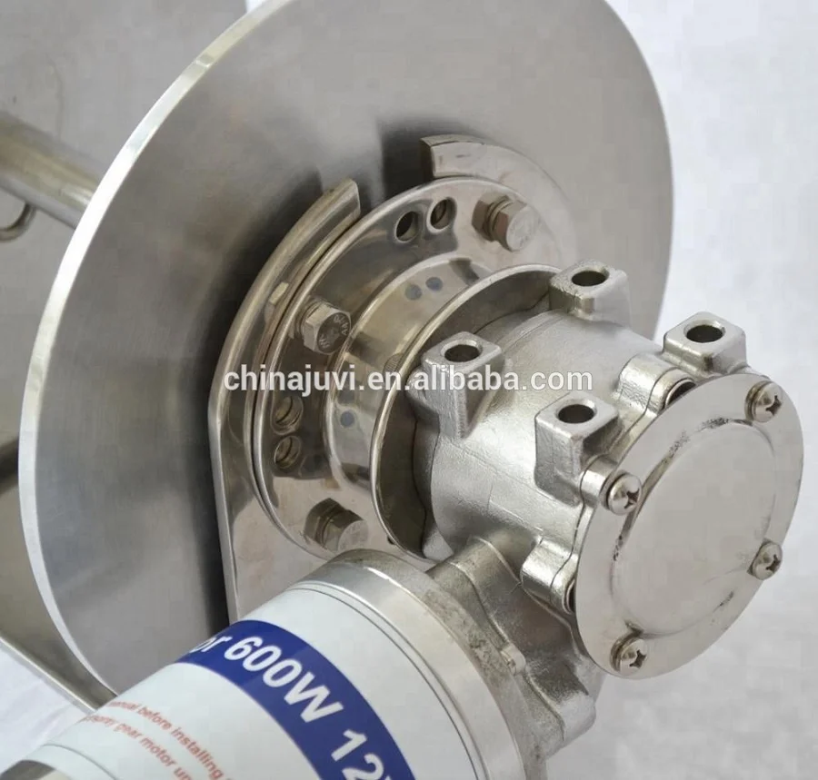 600W Drum Winch Mini 12V 24V Electric Anchor Winch for Ship Yacht Boat Accessories Other Marine Supplies JVW-011