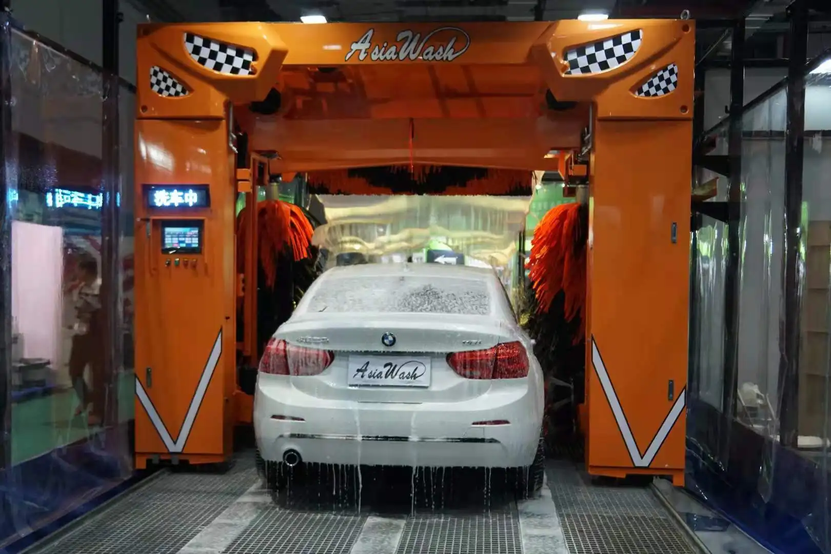 Лидер продаж передвижная Коммерческая полностью автоматическая моечная машина 8