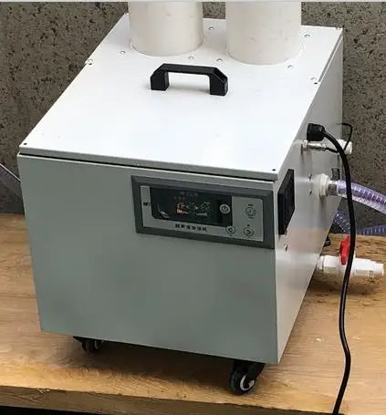 Yake New Arrival 6kg/h Mushroom Industrial Ultrasonic Humidifier with Waterproof Fan Motor and Power Switch Carton Box 1-15 Days