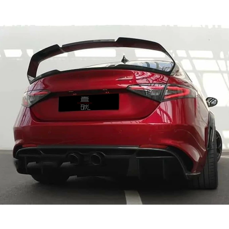  Задний спойлер из углеродного волокна в стиле GTA крыло багажника для Alfa Romeo Giulia 2017-2021 200HP 280HP