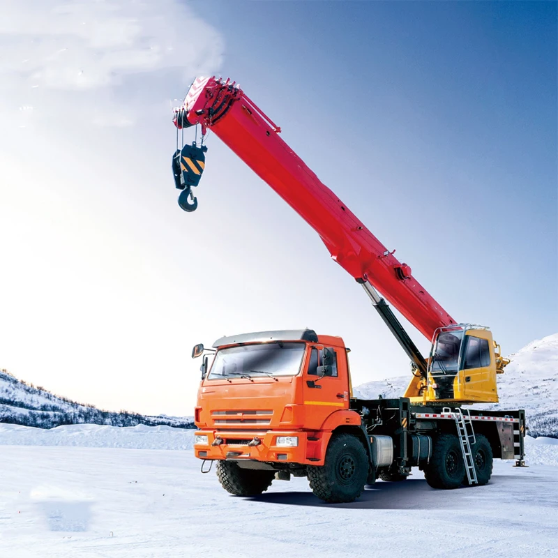 25t Китай SPC250T3 с противовесом для продажи Автокран