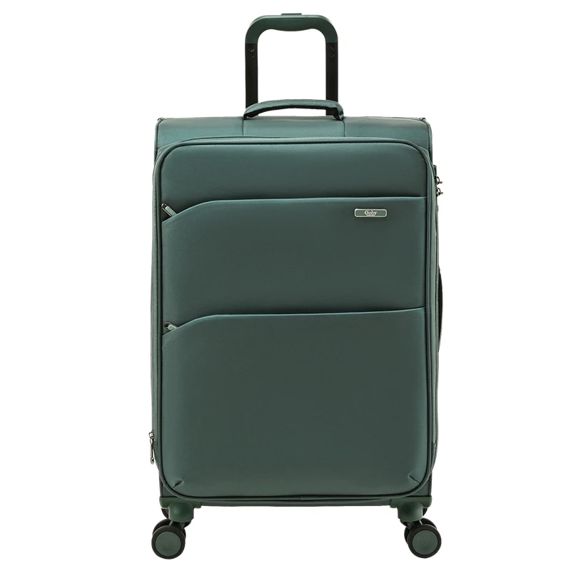 Wholesale Customize Trolley Luggage Business Travel Bag Luggage Large Capacity Carry-on Suitcase Oxford Fabric Soft Luggage