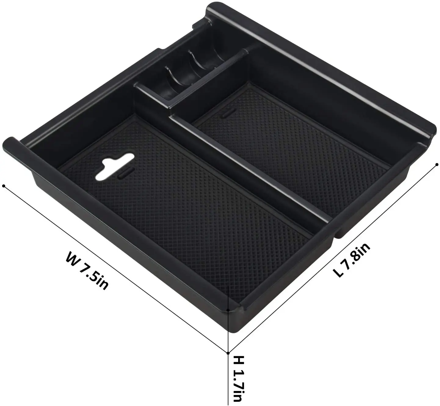 Spedking Center Console accessories Organizer Tray Storage Insert ABS Materials Armrest Box for 2016+ tacoma