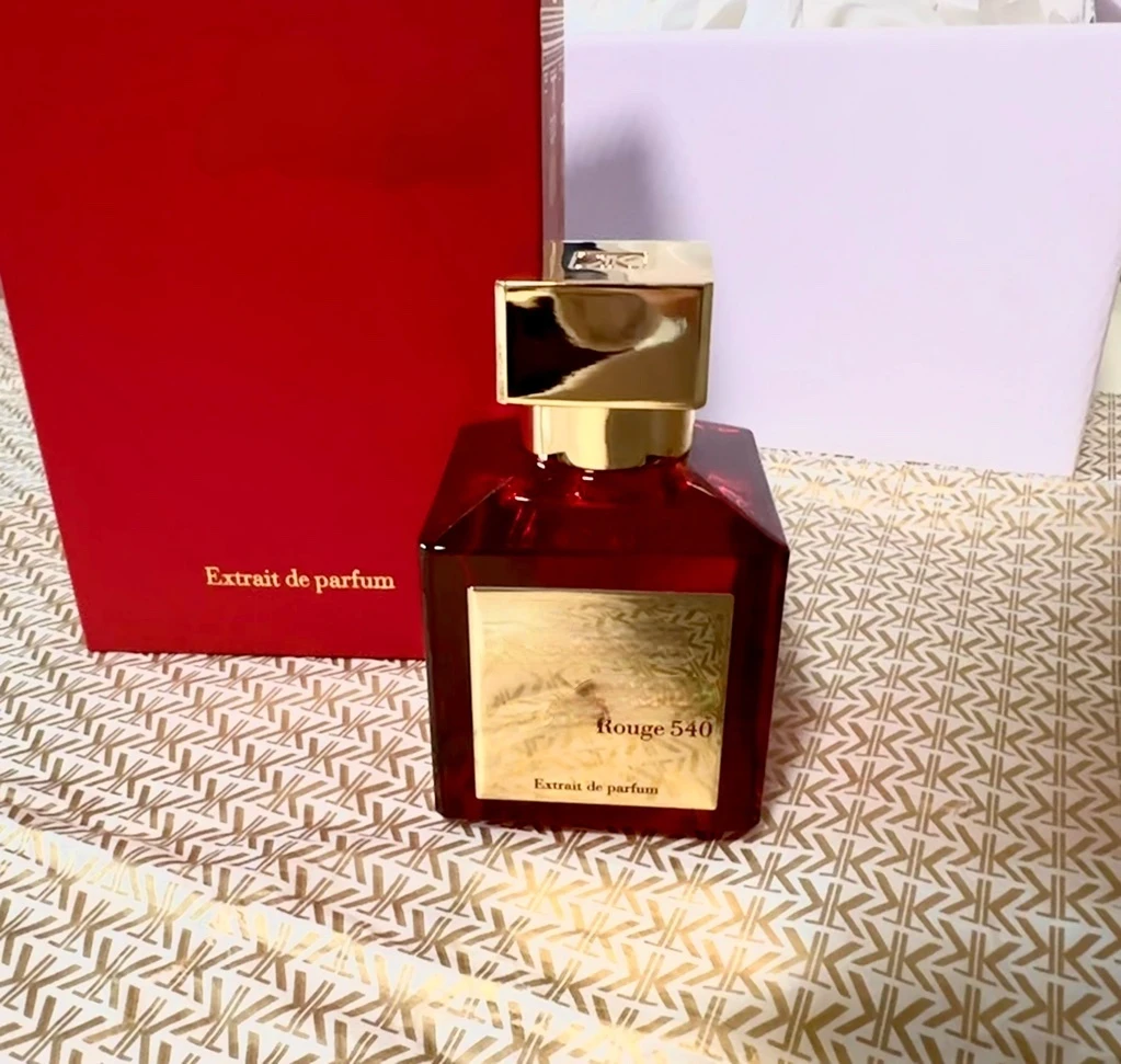Original Red Baccarat 540 Cologne for Men and Women 1:1 Perfume from China with Rose Milk Jasmine Coconut Honey Fragrances