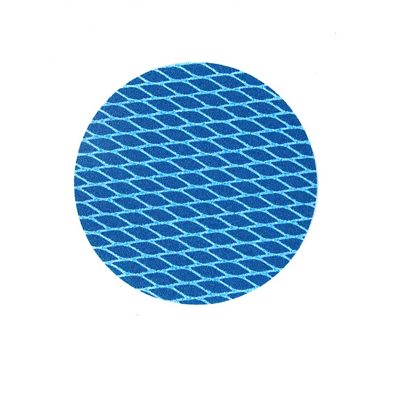 AutoErizo 125MM Blue Abrasive Discs Velcro Sanding Discs for Wood Grinding Automotive Polishing