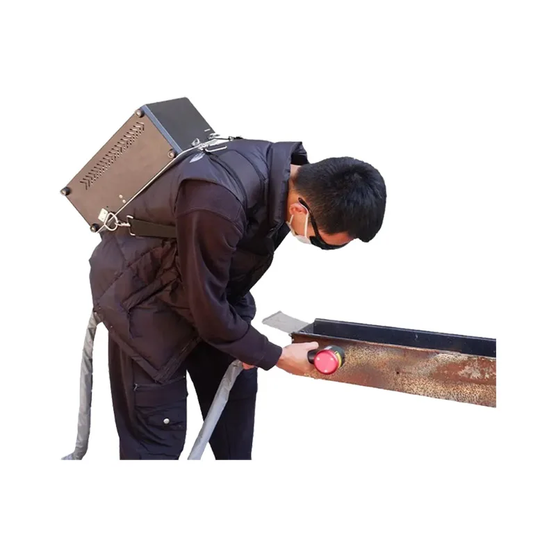 JNKEVO portable 200w 300w pulse laser cleaning machine for wood metal aluminum surface cleaning jpt max laser source