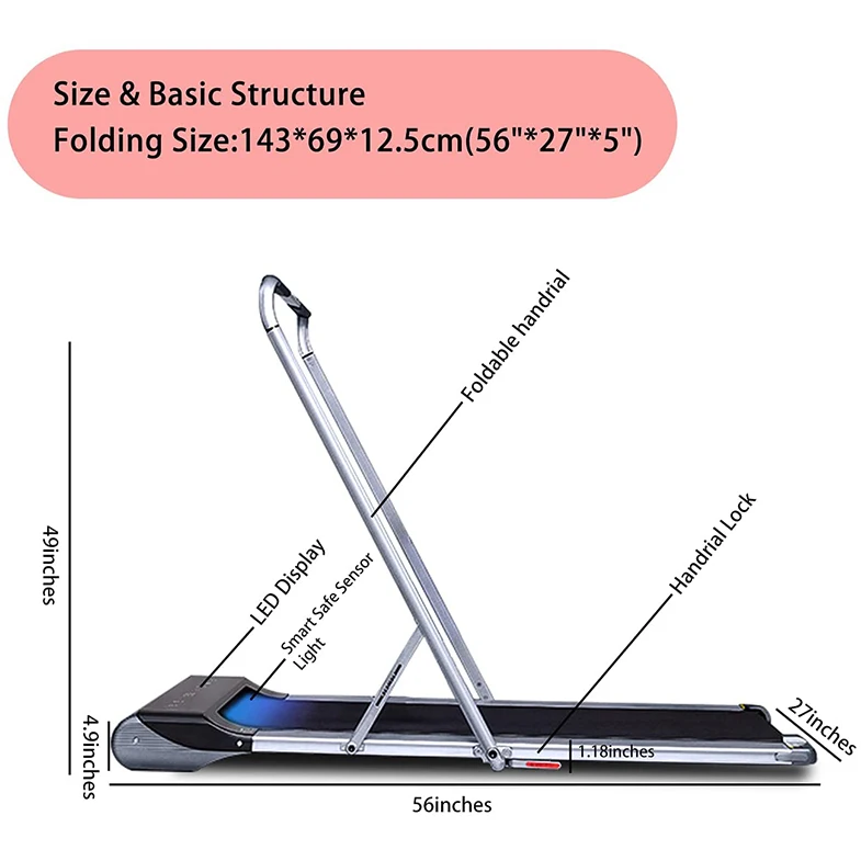 gym master adjustable 5 level aerobic step folding mini treadmill board used portable teadmill with foldable wheels treadmill