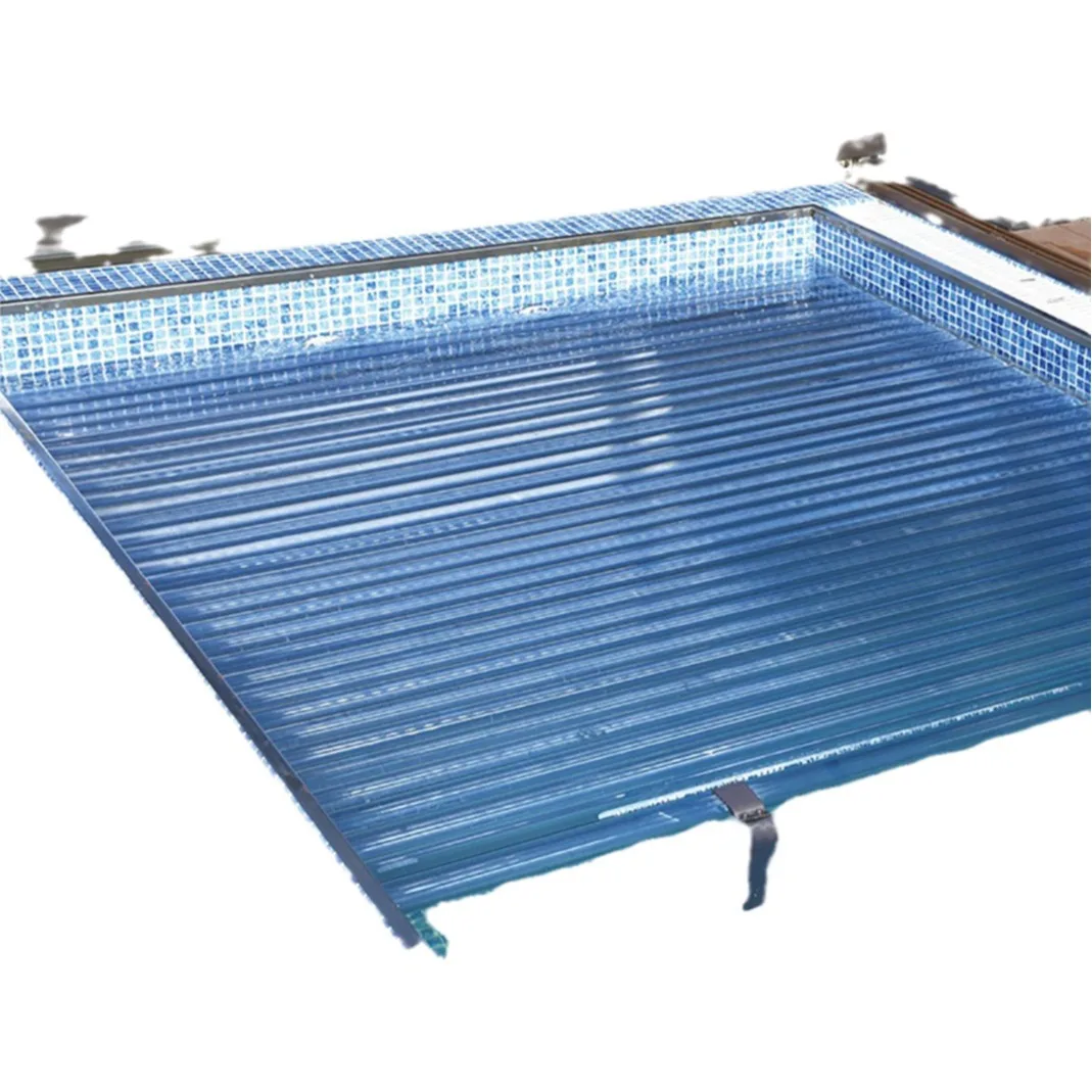 Latest commercial pool cover automatic safety pc swimming pool cover