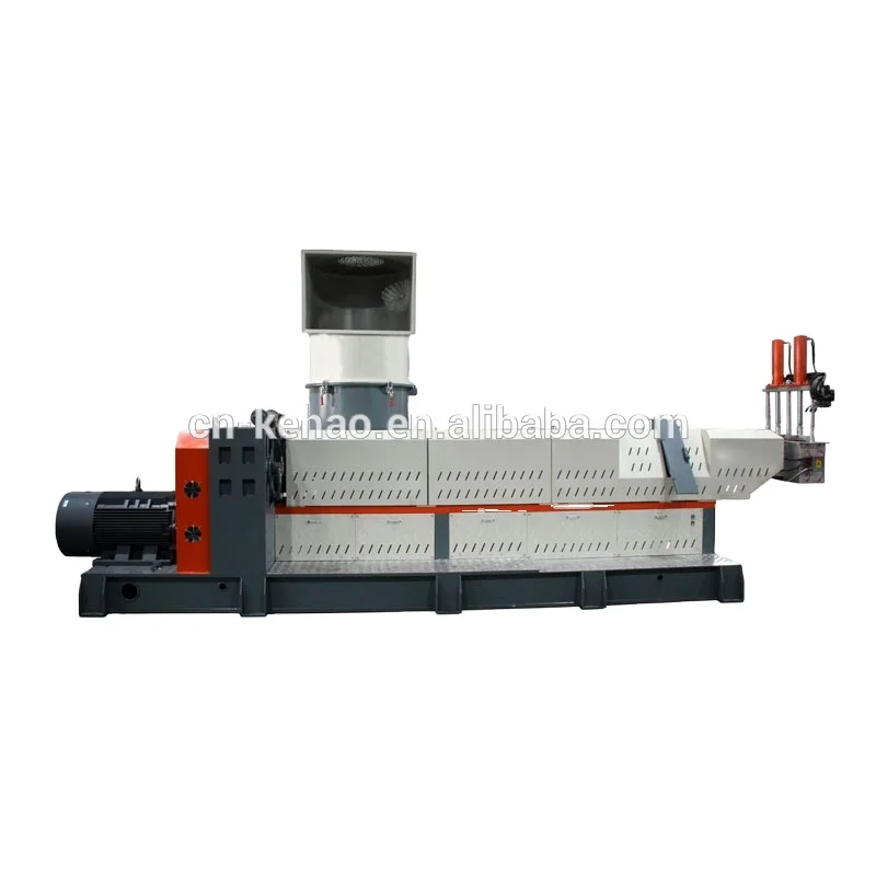 Recycled plastic granulation machine granule making