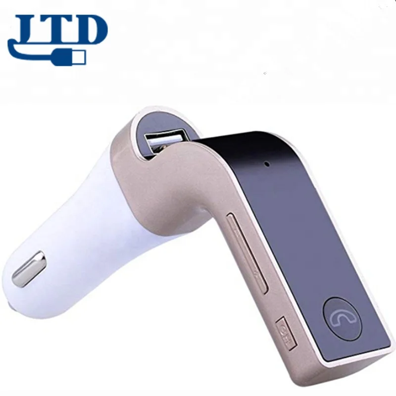  Лучший дизайн модный mp3-плеер зарядное USB-устройство синий-зубчатый автомобильный комплект громкая связь FM-передатчик