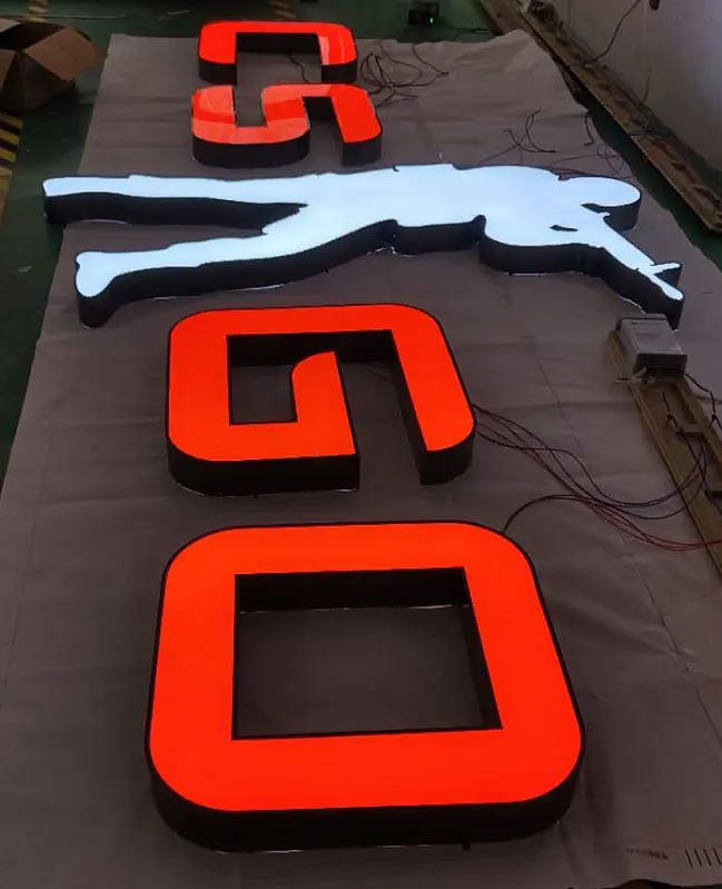 Наружный Знак Грузовик светодиодные знаки комнаты 3d