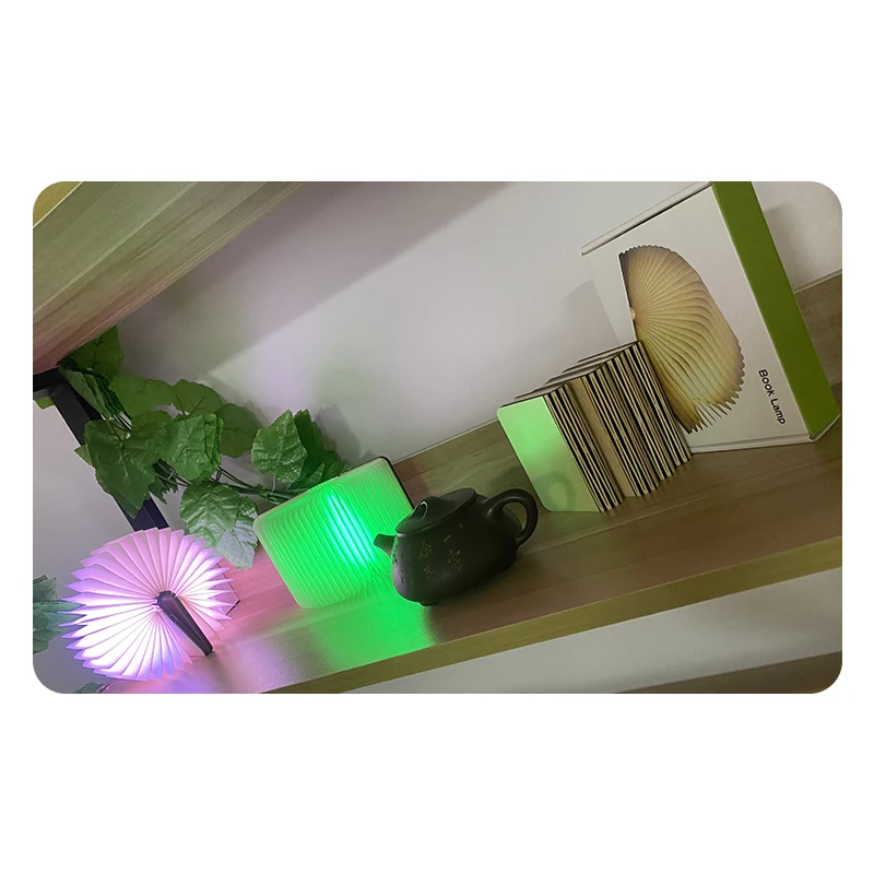 Engraved Gift Home Decor Outdoor Table Lamp Flexible Folding Led Light High Quality Mini Usb Charging Reading Book Light Lamp