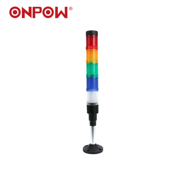 ONPOW 40 мм 5-слойные Светодиодные Сигнальные огни для аварийных транспортных средств HBJD-40A