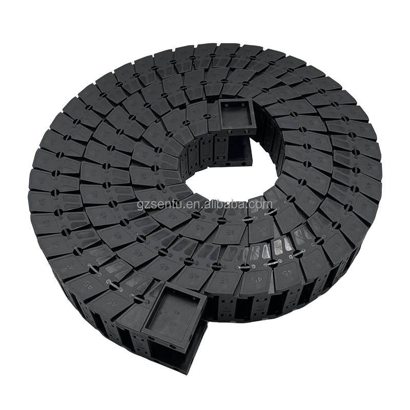 High Quality Plastic Carrier Chain Conveyors Machine Drag Chain for Inkjet Plotter Spare Parts