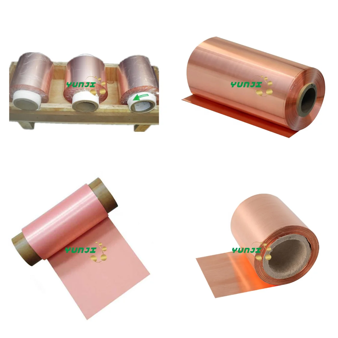  High Quality Lithium Ion Battery Grade Electrolytic Copper Foil Anode Roll 99.9%