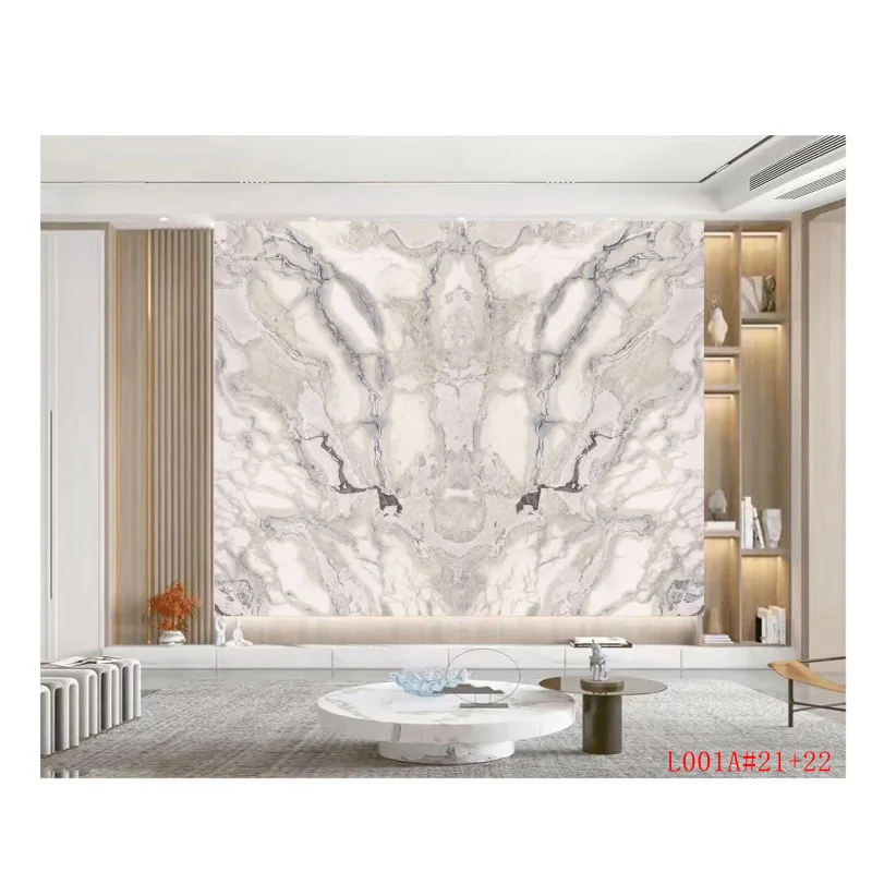 Chinese New Marmara White Marble Stone Slab Flooring Wall Tiles Design
